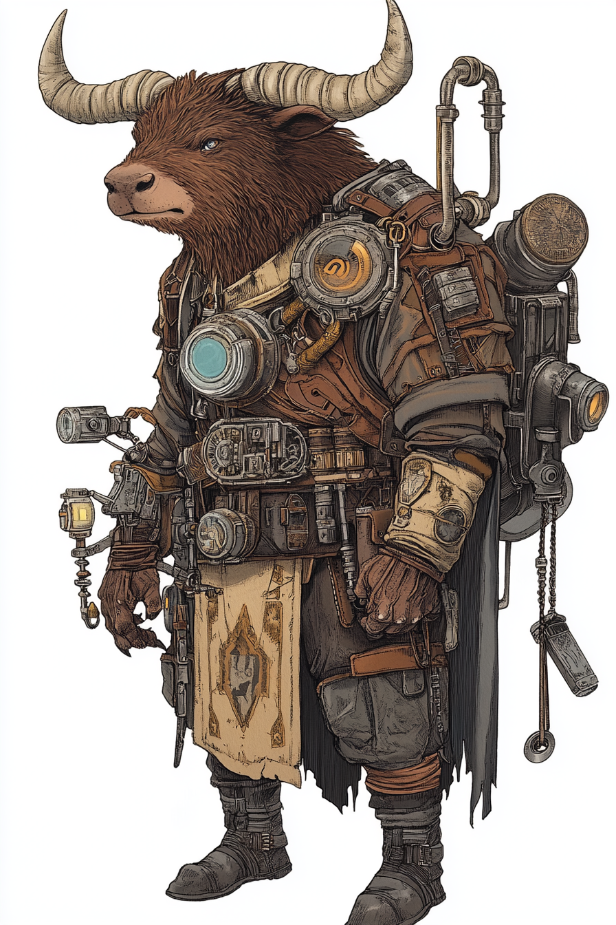 Minotaur Gadgetsmith Inventor