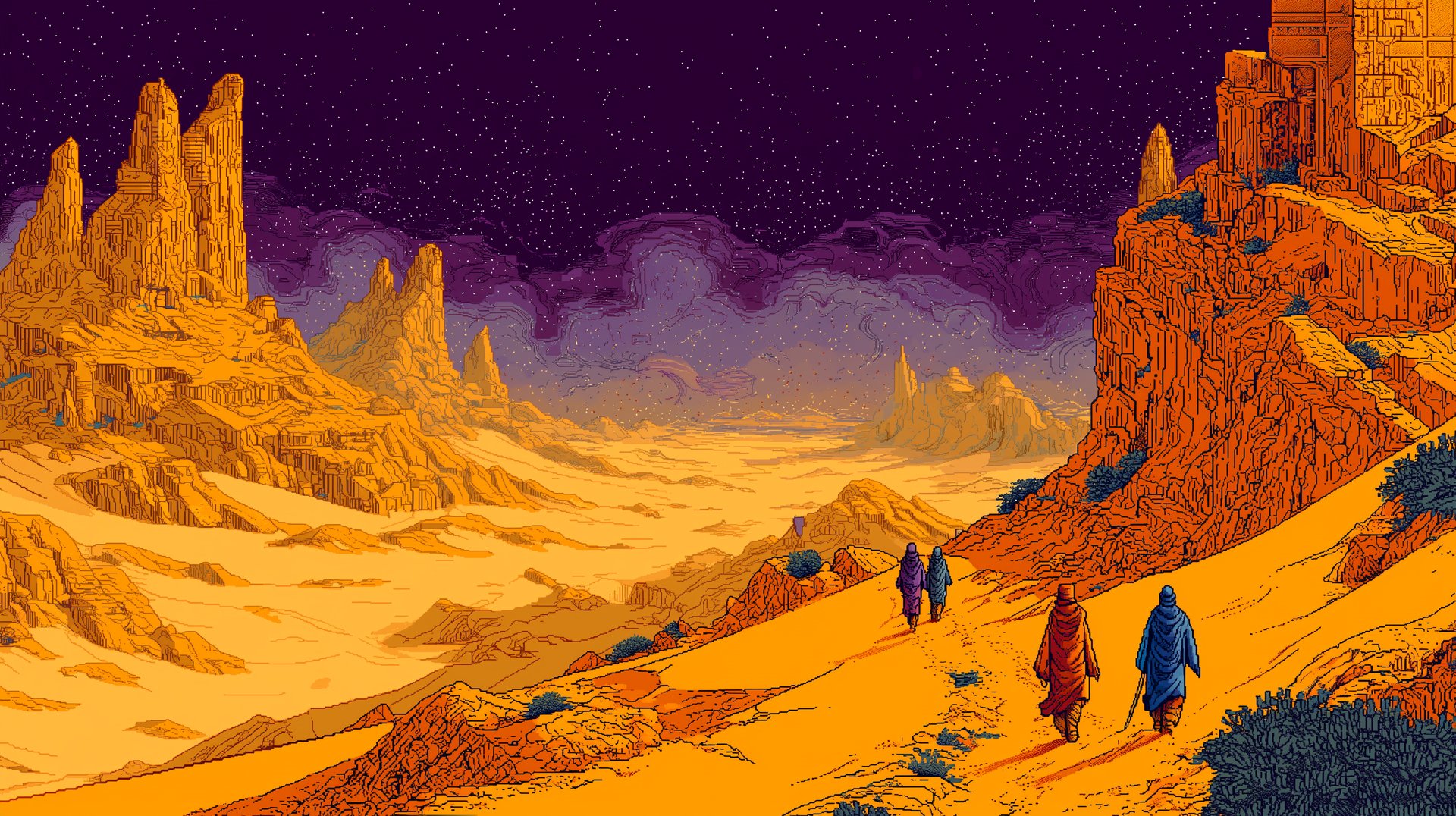 The Marusthali desert
